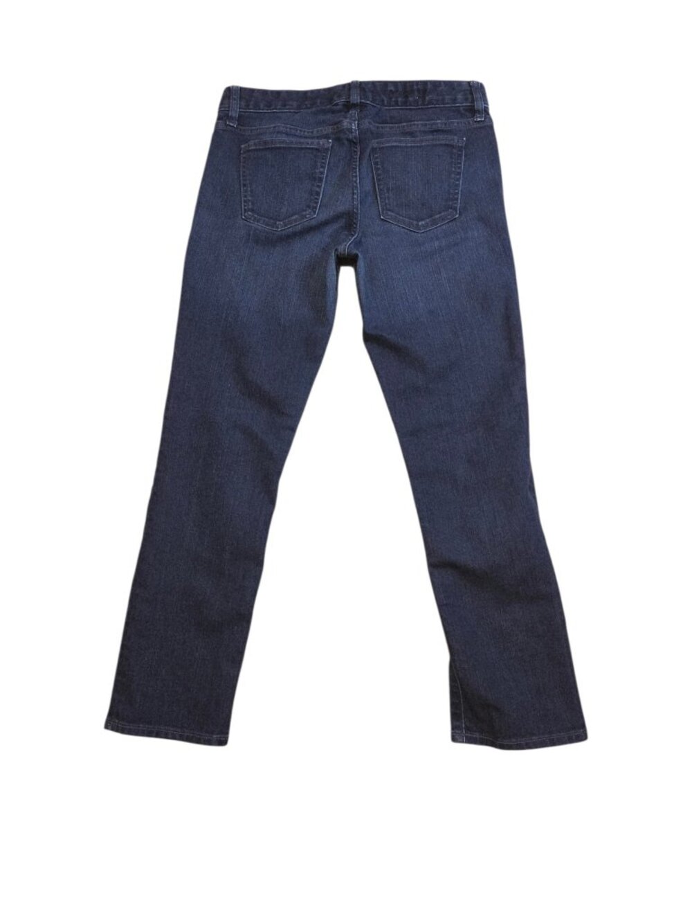 GAP 1969 Real Straight Jeans Dark Wash Distressed Stretch Jeans Size 30 Short - Picture 10 of 12
